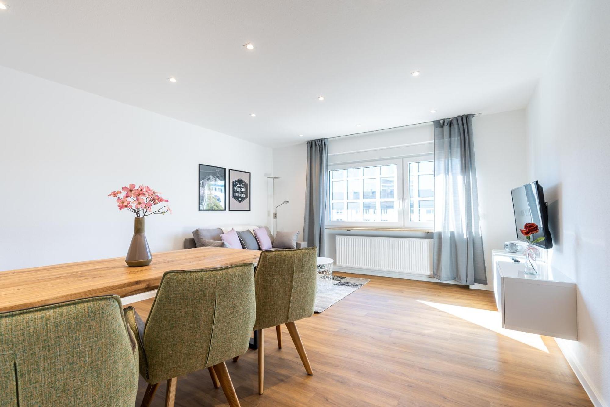 Wohnen Auf Zeit - Innenstadt-Appartements Фрайбург-у-Брайсгау Номер фото